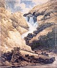 Ogwen Falls, North Wales by Thomas Girtin